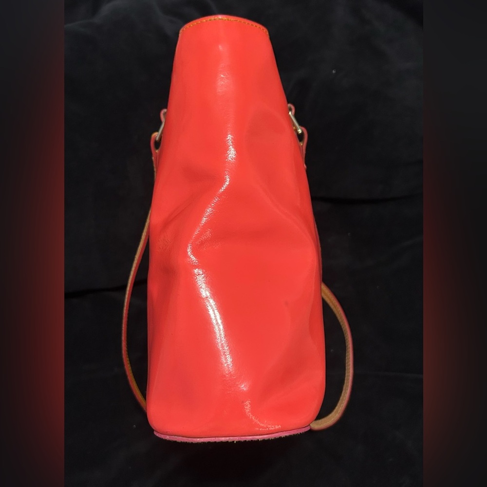 Dooney & Bourke Rehab Orange Bag Approx. 16x 10x 6 - Picture 4 of 10